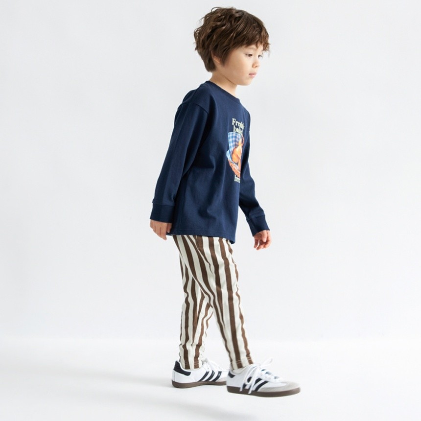 91_ブラウン_ストライプ