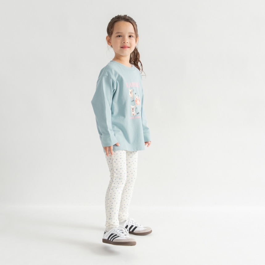 91:オフホワイト_小花柄