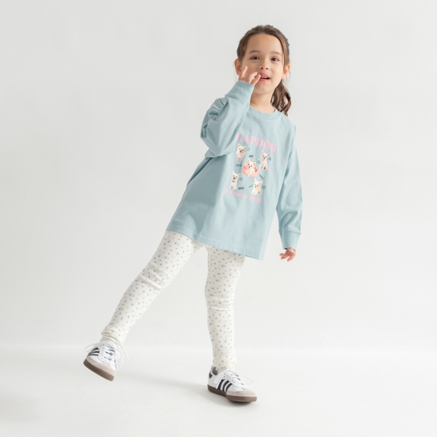 91:オフホワイト_小花柄