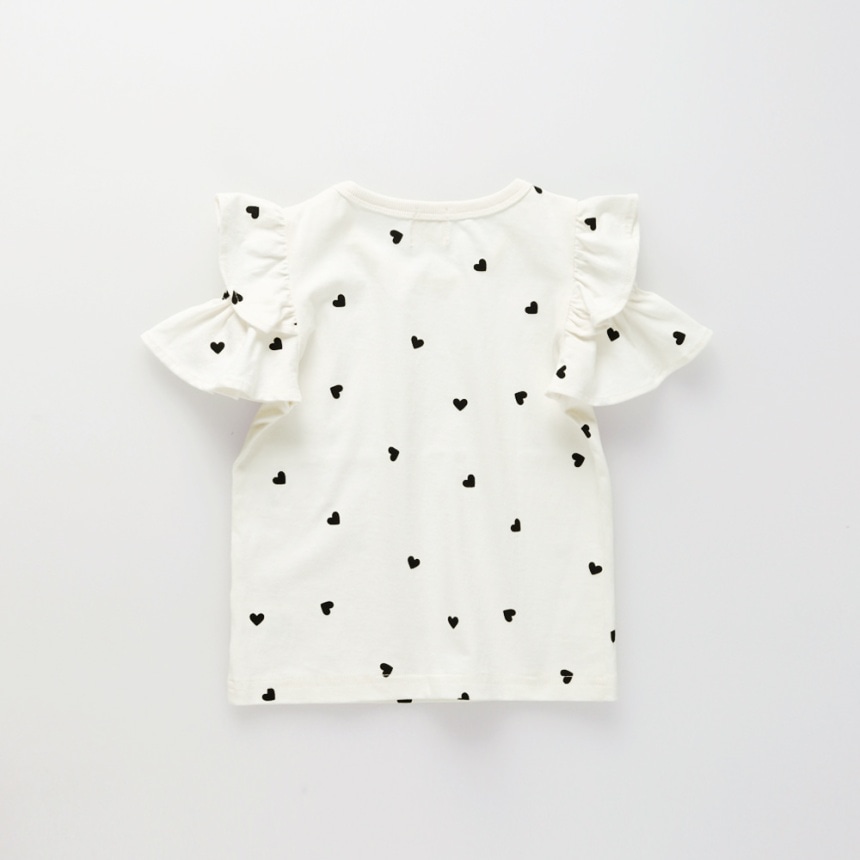 91:ホワイト_ハート柄