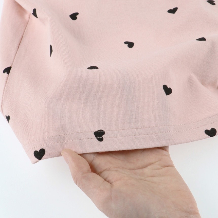 93:ピンク_ハート柄