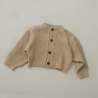 ぽこぽこニットカーディガン