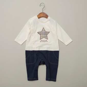 【おそろい】長袖カバーオール