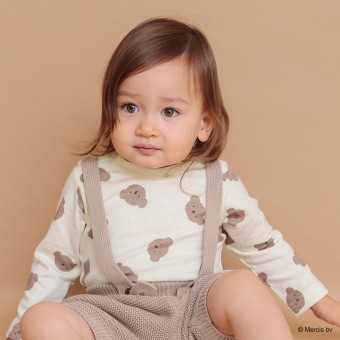 【boris/ボリス】総柄ロンパース