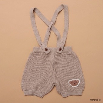 【boris/ボリス】ニットサロペット