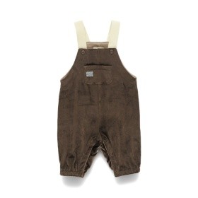 【あったか】ニットコールサロペット