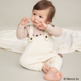 【boris/ボリス】ニットサロペット