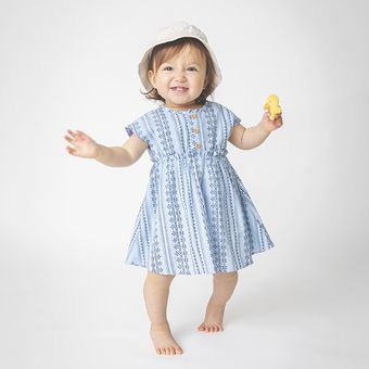 【ペア】ワンピース風カバーオール