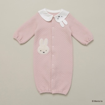 【miffy/ミッフィー】2WAY接結キルトカバーオール