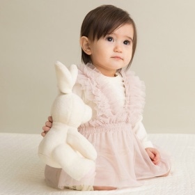 【キッズとおそろい】チュールトップスセットカバーオール