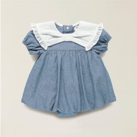 バルーン袖カバーオール