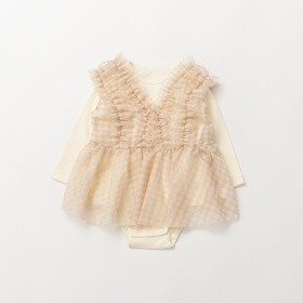 【おそろい】チュールベストカバーオールセット