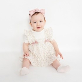 肩フリルチュニック＆ブルマセット