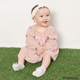 【miffy/ミッフィー】総柄刺しゅうカバーオール