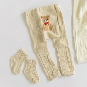 【ベビー】アニマルスパッツ＆ソックスセット