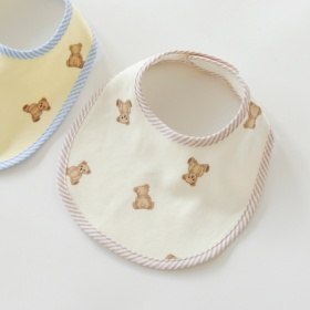 くま総柄スタイ