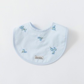 【WEB先行】【おそろい】花刺しゅうスタイ