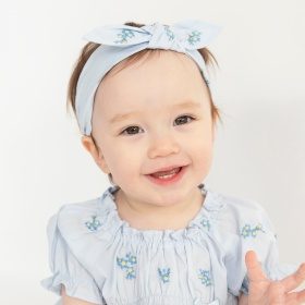 【WEB先行】【おそろい】花刺しゅうヘアバンド