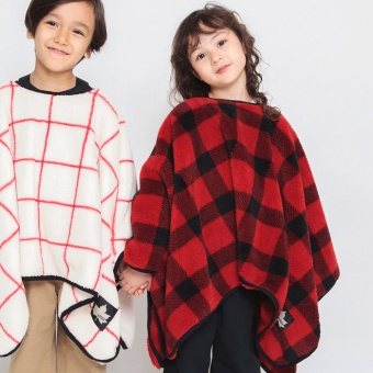 【LOGOS/ロゴス】branshes限定：2WAYふんわかポンチョ