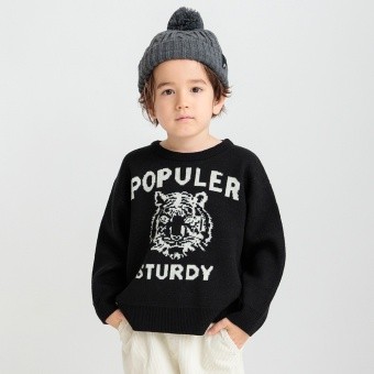 【マシンウォッシャブル】アニマルアソートニット