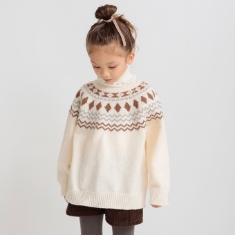 【おそろい／マシンウォッシャブル】ニットトップス_(クーポン対象外)