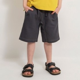 【爽パン / 綿100％】パナマ織りカラーハーフパンツ