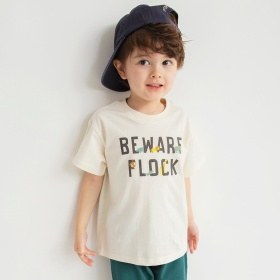 【ブランシェスmini】ロゴ半袖Tシャツ