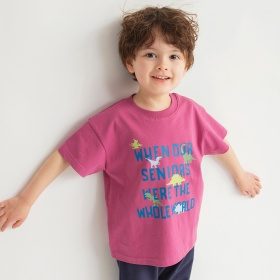 【ブランシェスmini】ロゴ半袖Tシャツ