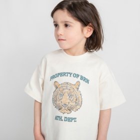 ギザギザ刺繍　半袖Tシャツ