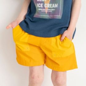 【水陸両用／撥水加工】ナイロンハーフパンツ