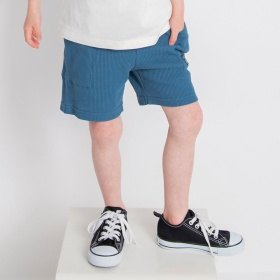 【プチプラ】やわらかワッフルハーフパンツ