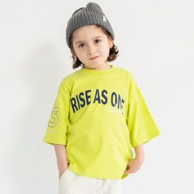 ロゴ7分袖Tシャツ