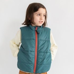 【マシンウォッシャブル】中綿ベスト