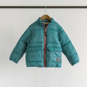 【マシンウォッシャブル】ジップアップアウター