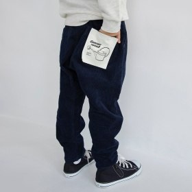 【コーデュロイ】ガーデナーテーパードパンツ