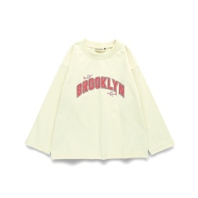 91：ライトベージュB_ロゴ赤