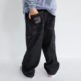 【あったか/ゆったり】裏起毛ペインターパンツ