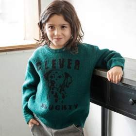 【マシンウォッシャブル】アニマルアソートニット