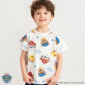 【PAW PATOROL（パウ・パトロール）】総柄プリント半袖Tシャツ_(クーポン対象外)
