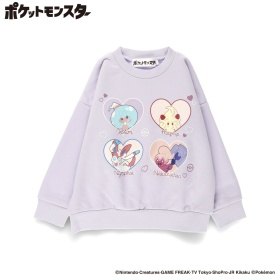 【ポケットモンスター（ポケモン）】裏毛トレーナー