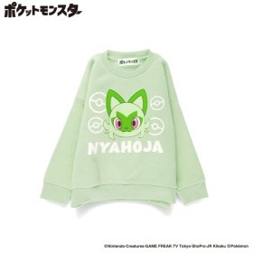 【ポケットモンスター（ポケモン）】裏起毛トレーナー