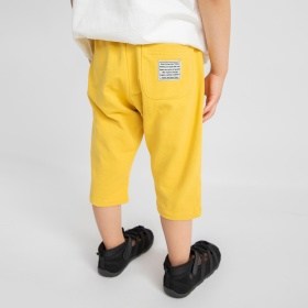 【ブランシェスmini】ひざが隠れるクロップドパンツ