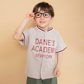 【WEB限定】ベースボール風半袖シャツ