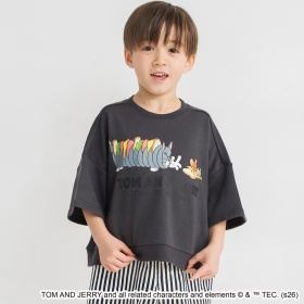 【トムとジェリー】スウェット7分袖Tシャツ_(クーポン対象外)