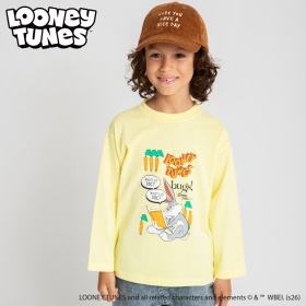 【CHARACTERS FOOD FES】グラフィックT　長袖Tシャツ