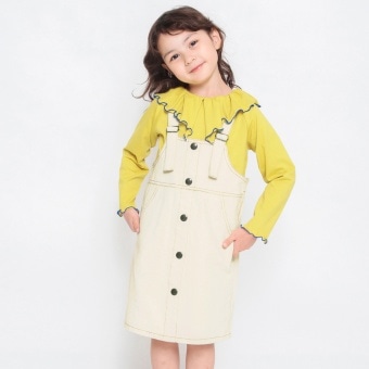 デニムジャンパースカート