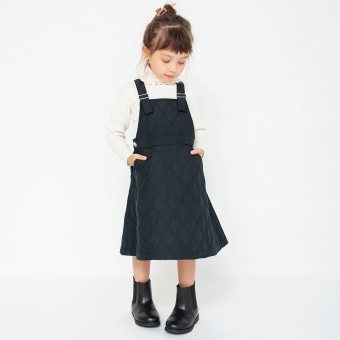 キルティングジャンパースカート