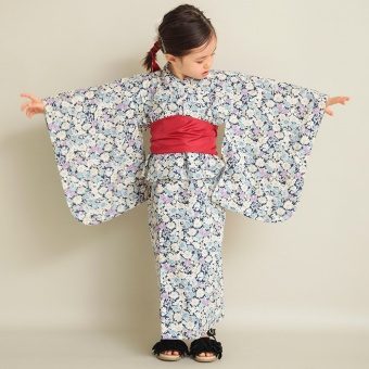 【浴衣】2WAY 小花柄セパレート浴衣_(クーポン対象外)