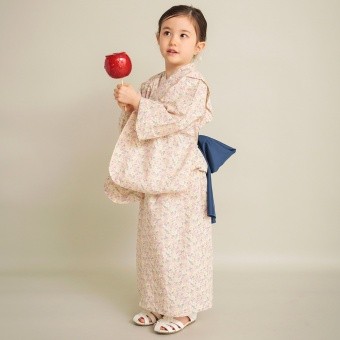 【浴衣】2WAY 小花柄セパレート浴衣_(クーポン対象外)