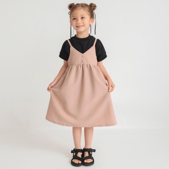 ポコポコジャガードジャンパースカート